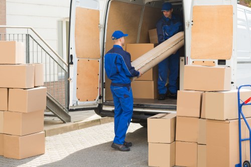 Man with van service helping with a local move in Bickley