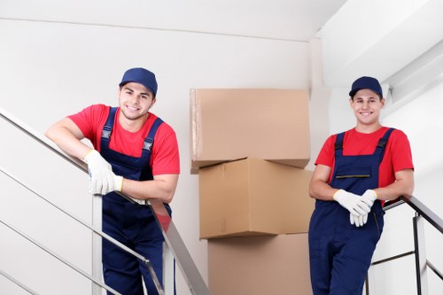 Removal team helping with a home move in Bickley