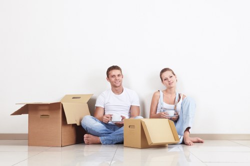 Volume-based quote example for mixed household items