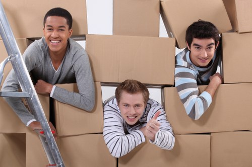 Careful loading for a business relocation in Bickley