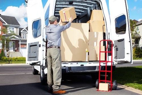 Local removals van serving Bickley residential streets